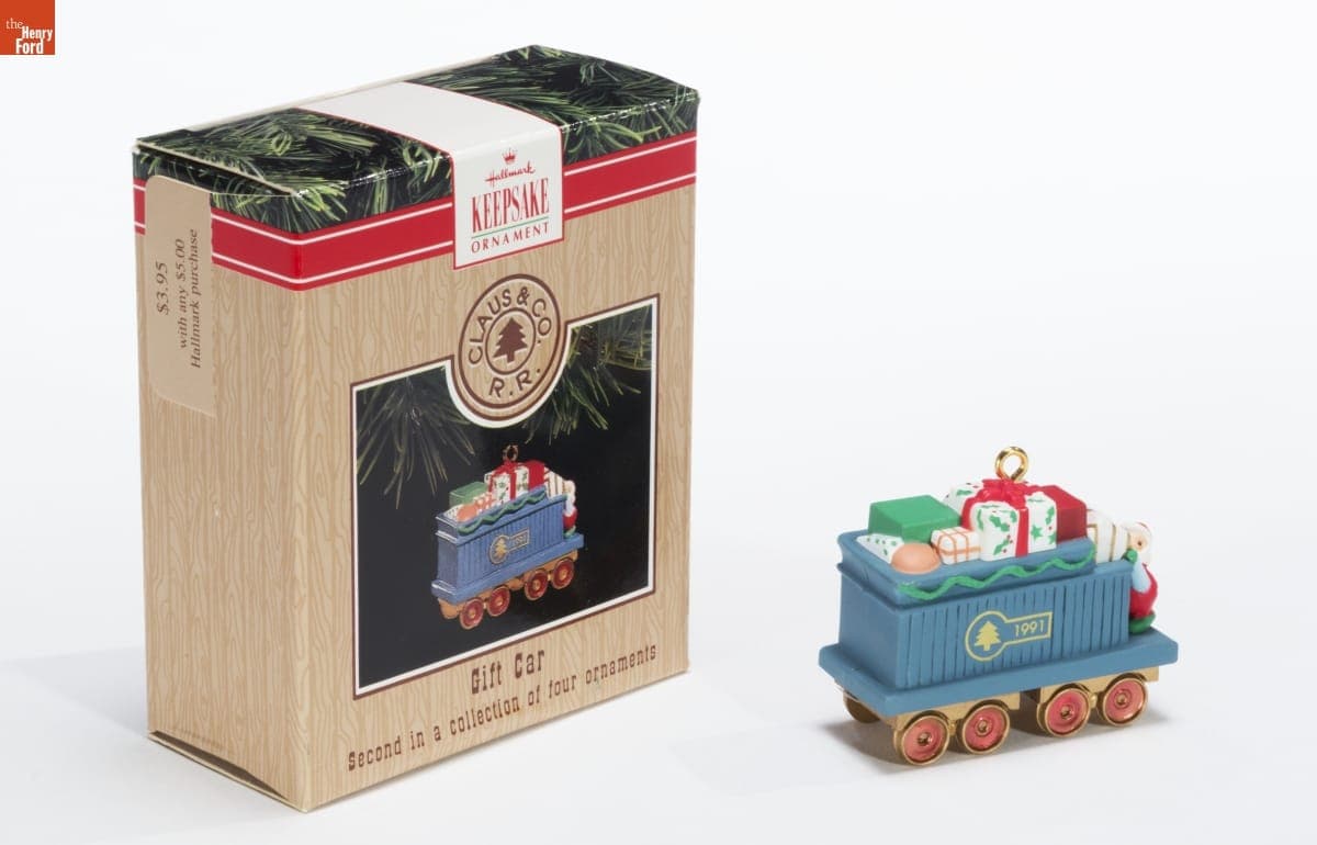 Hallmark "Gift Car" Christmas Ornament, 1991