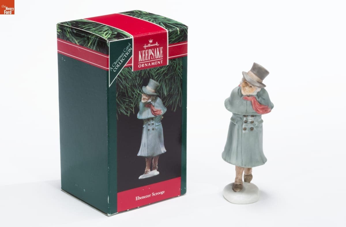 Hallmark "Ebenezer Scrooge" Christmas Ornament, 1991