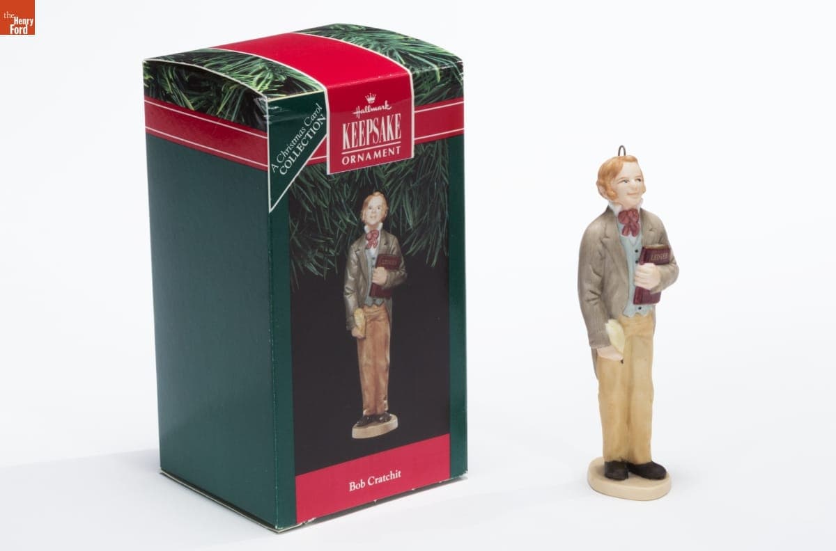 Hallmark "Bob Cratchit" Christmas Ornament, 1991