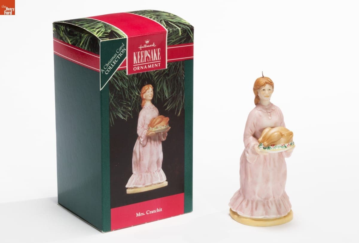Hallmark "Mrs. Cratchit" Christmas Ornament, 1991