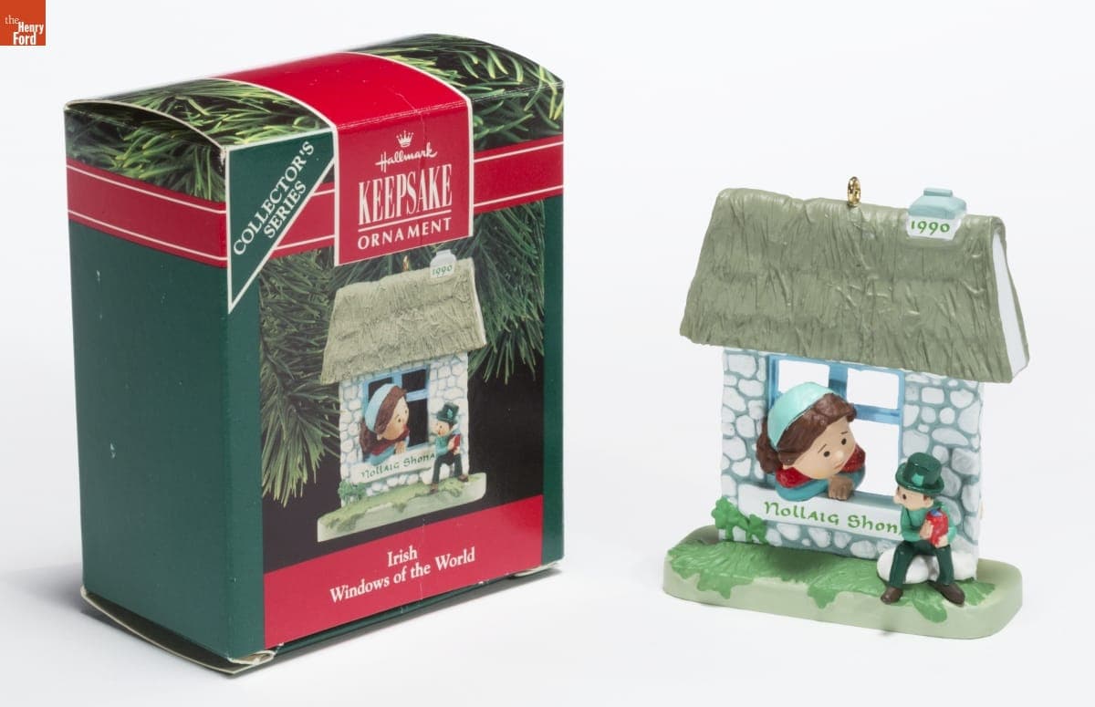 Hallmark "Windows of the World International Series: Irish" Christmas Ornament, 1990