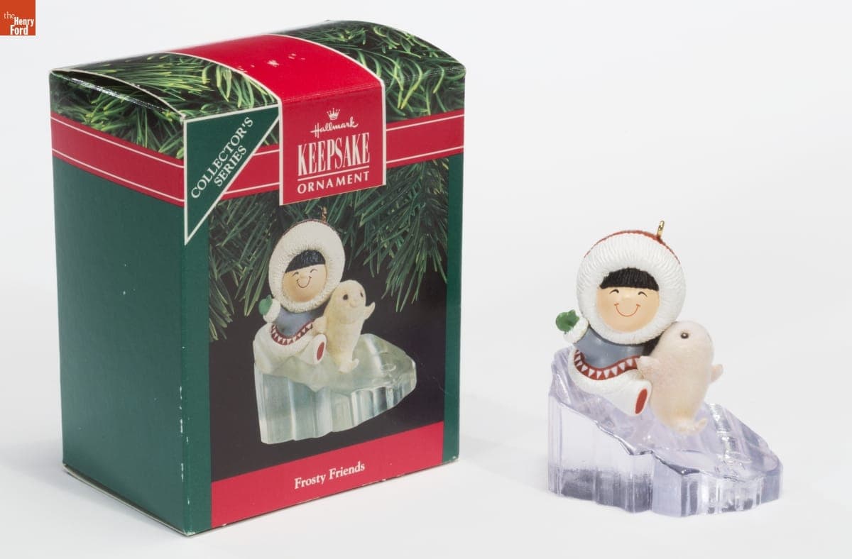 Hallmark "Frosty Friends Series" Christmas Ornament, 1990