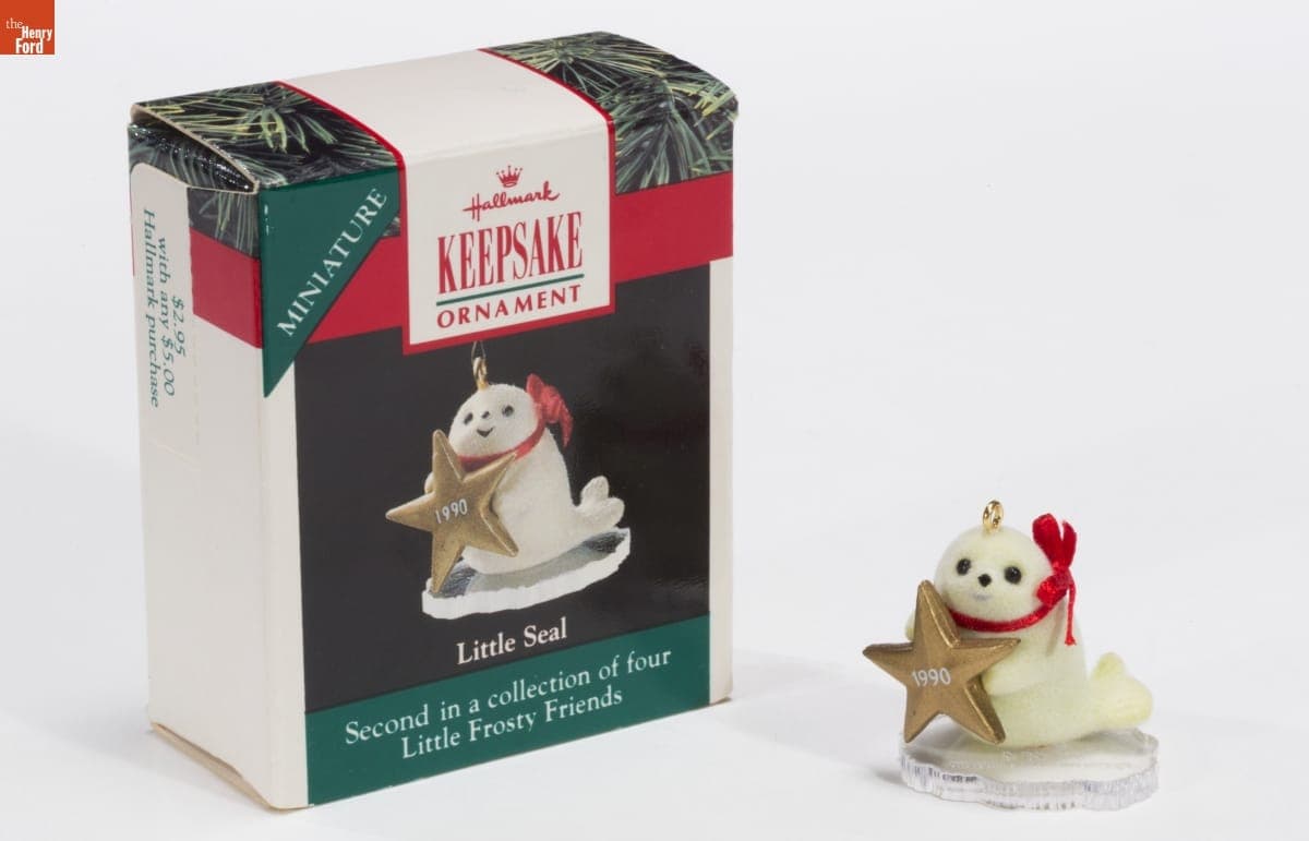 Hallmark "Little Frosty Friends: Little Seal" Christmas Ornament, 1990