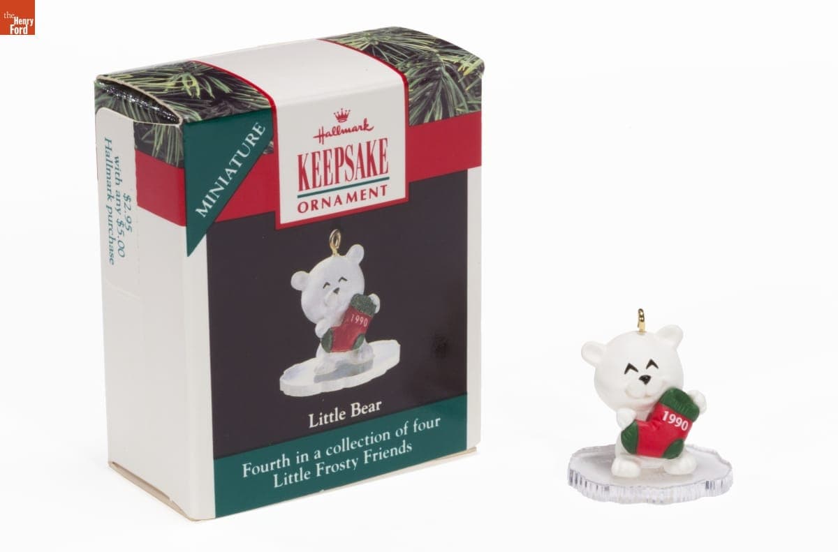 Hallmark "Little Frosty Friends: Little Bear" Christmas Ornament, 1990