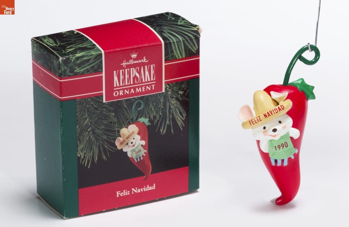 Hallmark "Feliz Navidad" Christmas Ornament, 1990
