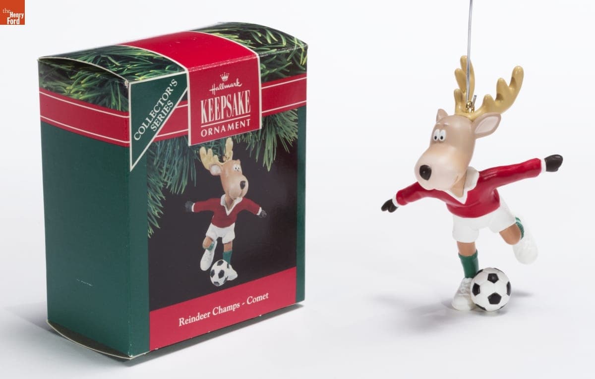 Hallmark "Reindeer Champs Series: Comet" Christmas Ornament, 1990