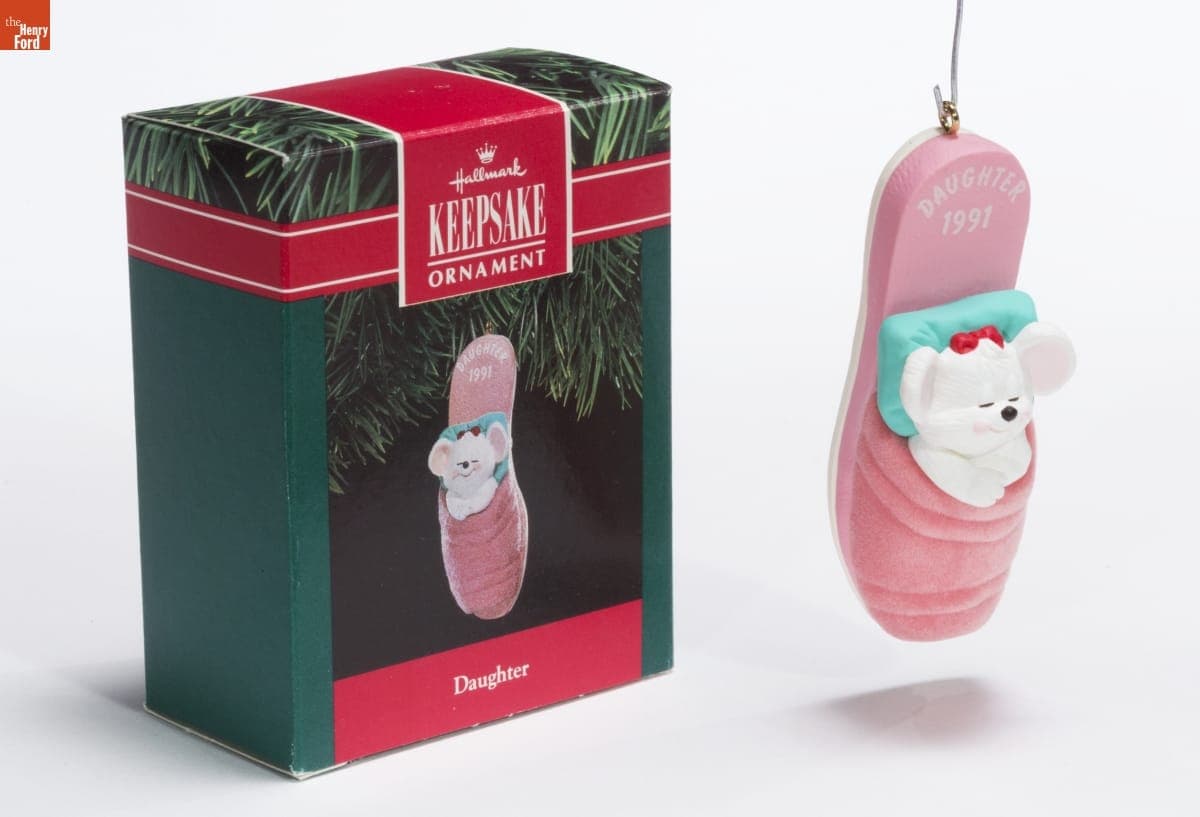 Hallmark "Daughter" Christmas Ornament, 1991