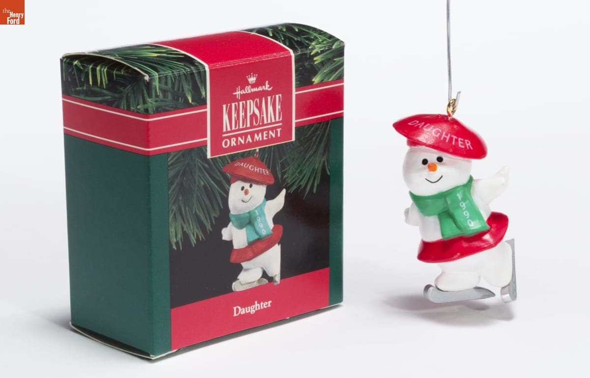 Hallmark "Daughter" Christmas Ornament, 1990