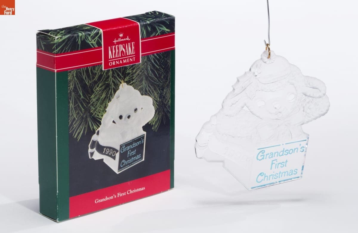 Hallmark "Grandson's First Christmas" Christmas Ornament, 1990