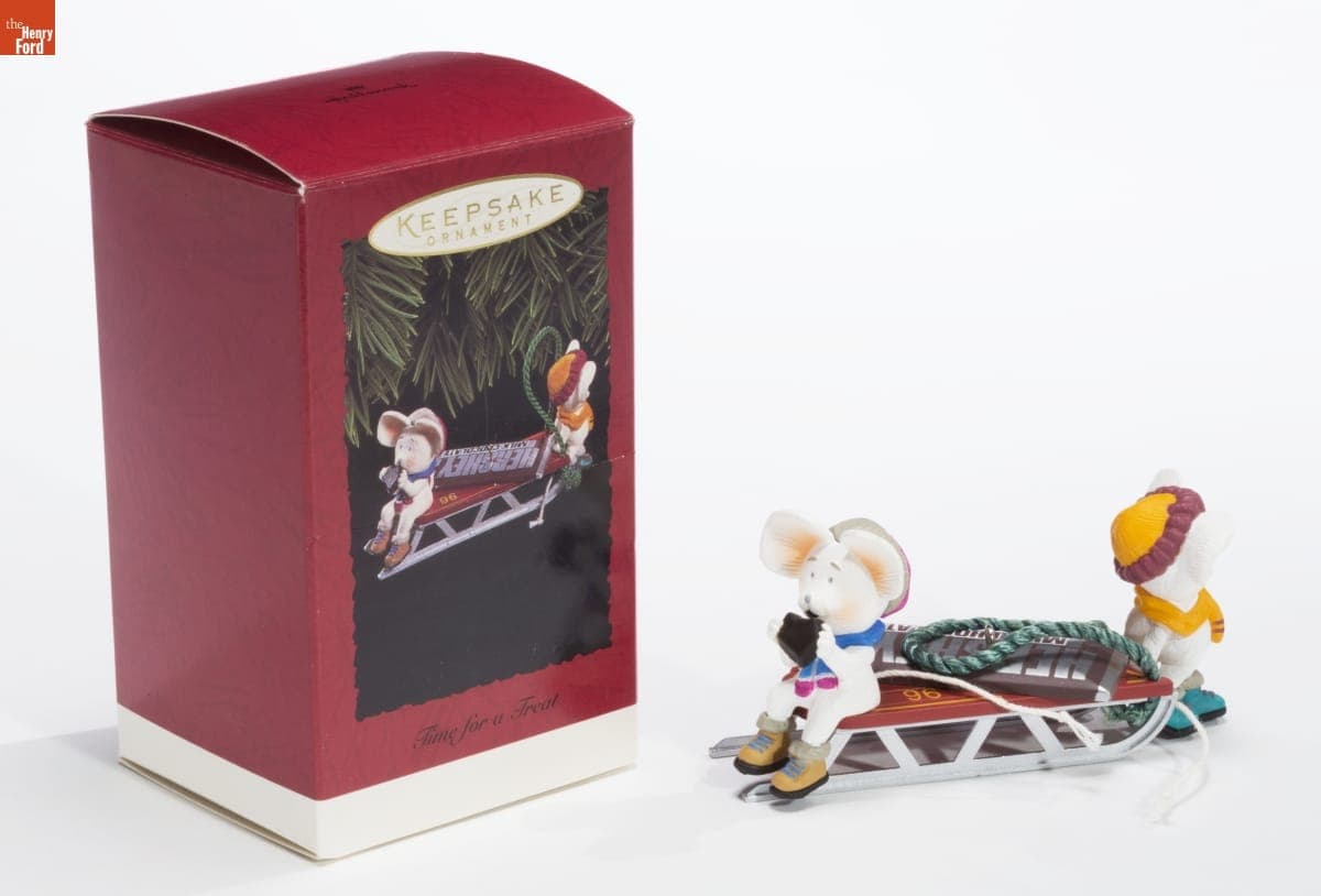 Hallmark "Time for a Treat" Christmas Ornament, 1996