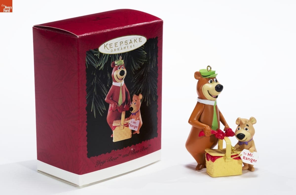 Hallmark "Yogi Bear and Boo Boo" Christmas Ornament, 1996