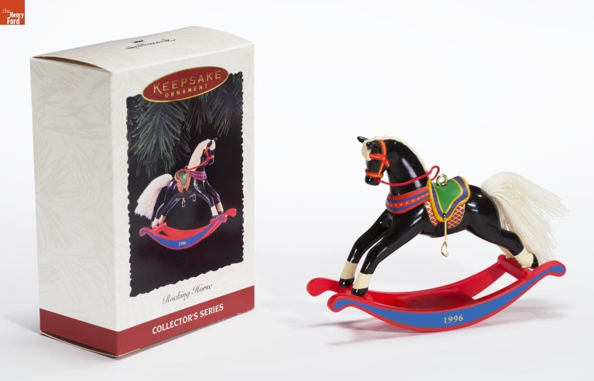 Hallmark "Rocking Horse Series" Christmas Ornament, 1996