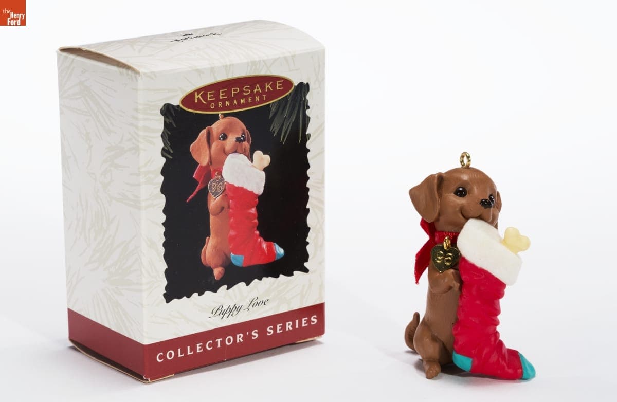 Hallmark "Puppy Love Series" Christmas Ornament, 1996