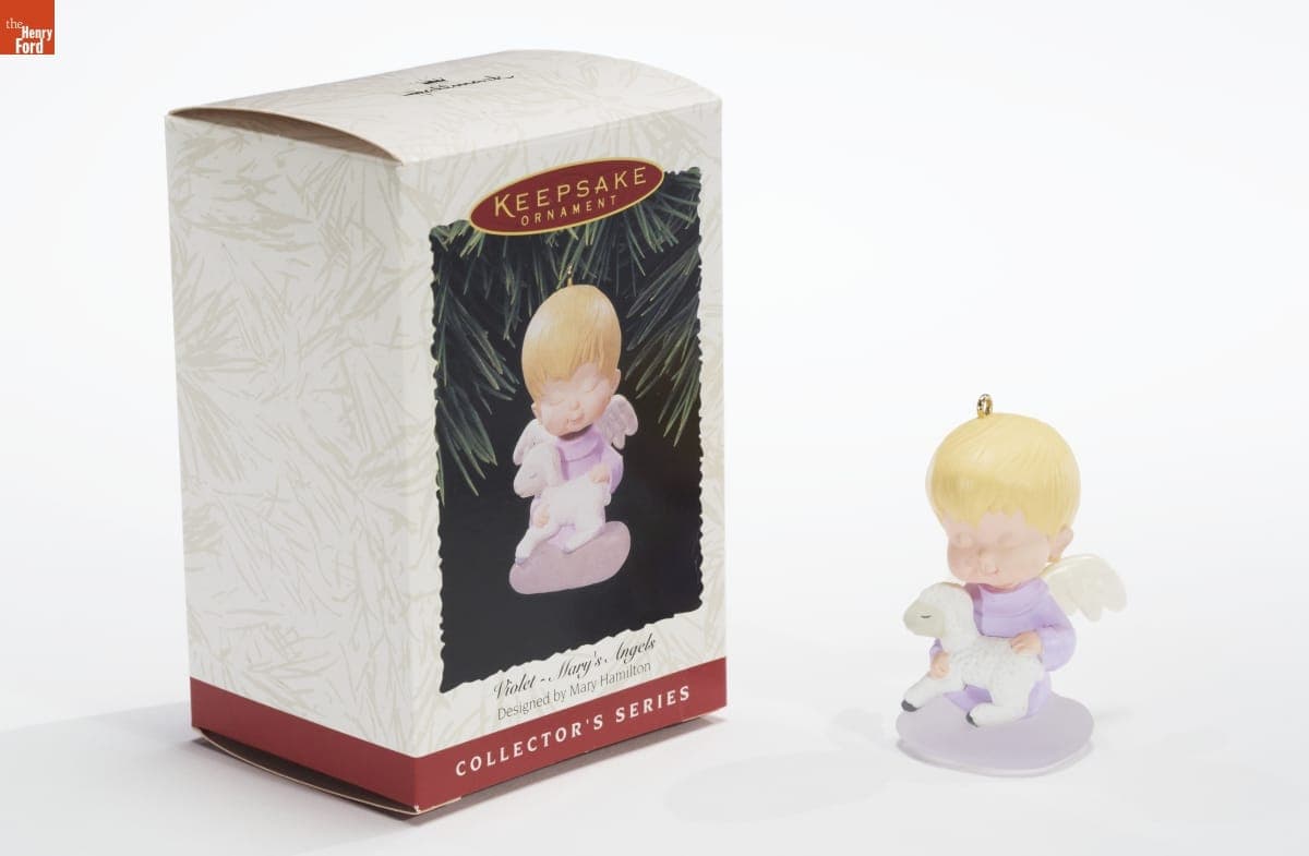 Hallmark "Mary's Angels Series: Violet" Christmas Ornament, 1996