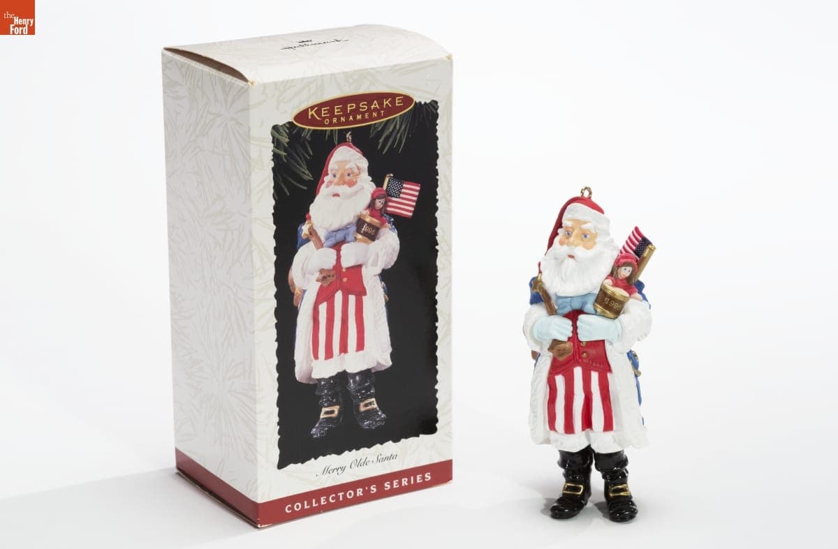 Hallmark "Merry Olde Santa Series" Christmas Ornament, 1996