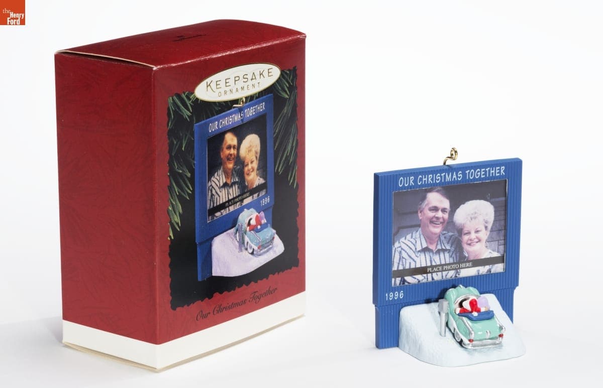 Hallmark "Our Christmas Together Photo Holder" Christmas Ornament, 1996