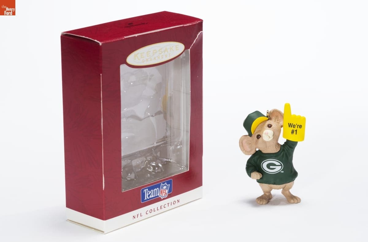 Hallmark "NFL Collection: Green Bay Packers" Christmas Ornament, 1996