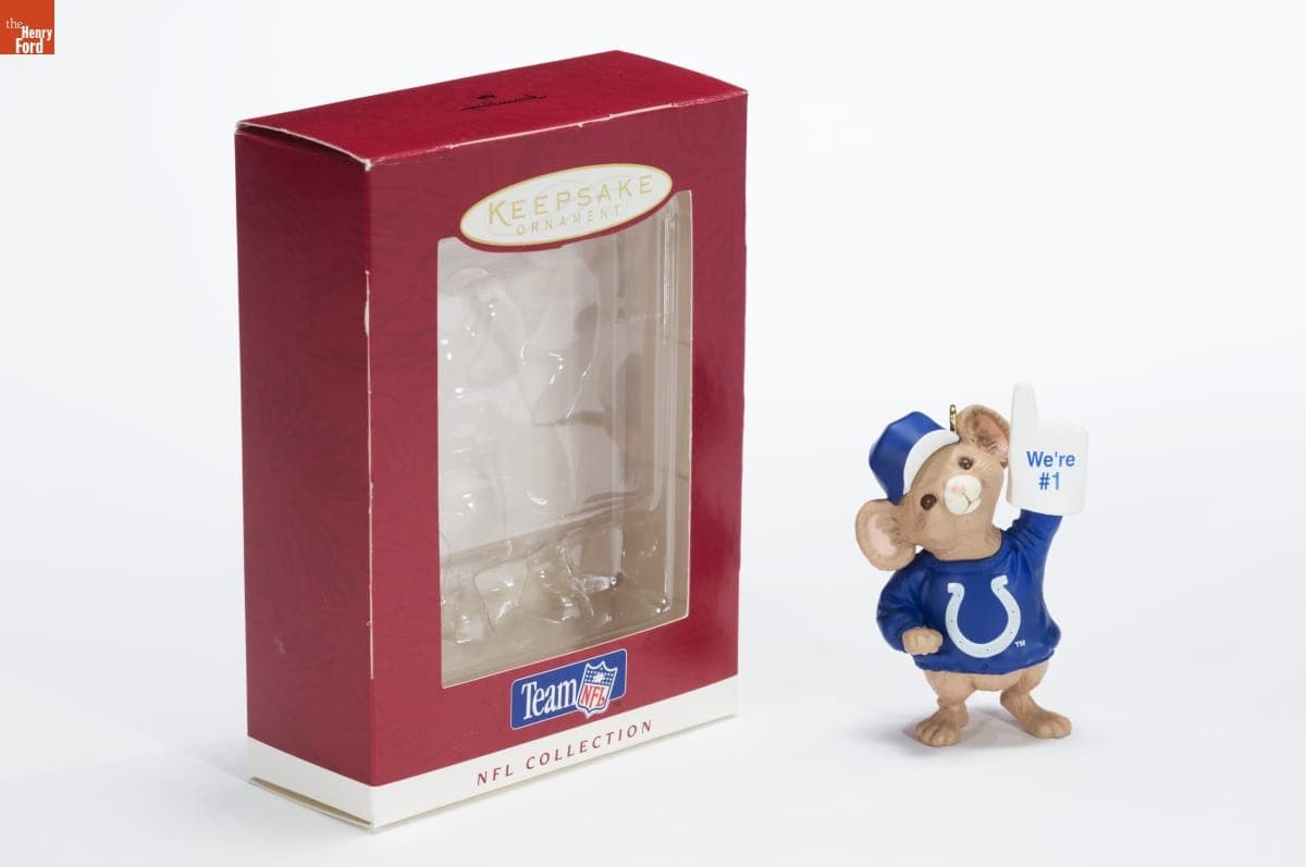 Hallmark "NFL Collection: Indianapolis Colts" Christmas Ornament, 1996