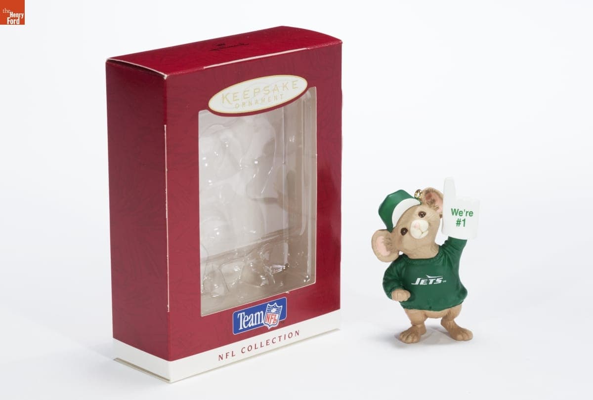 Hallmark "NFL Collection: New York Jets" Christmas Ornament, 1996