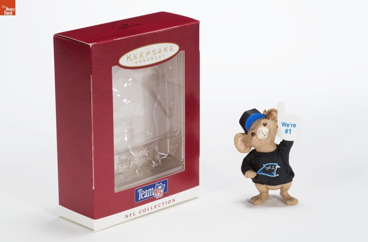 Hallmark "NFL Collection: Carolina Panthers" Christmas Ornament, 1996