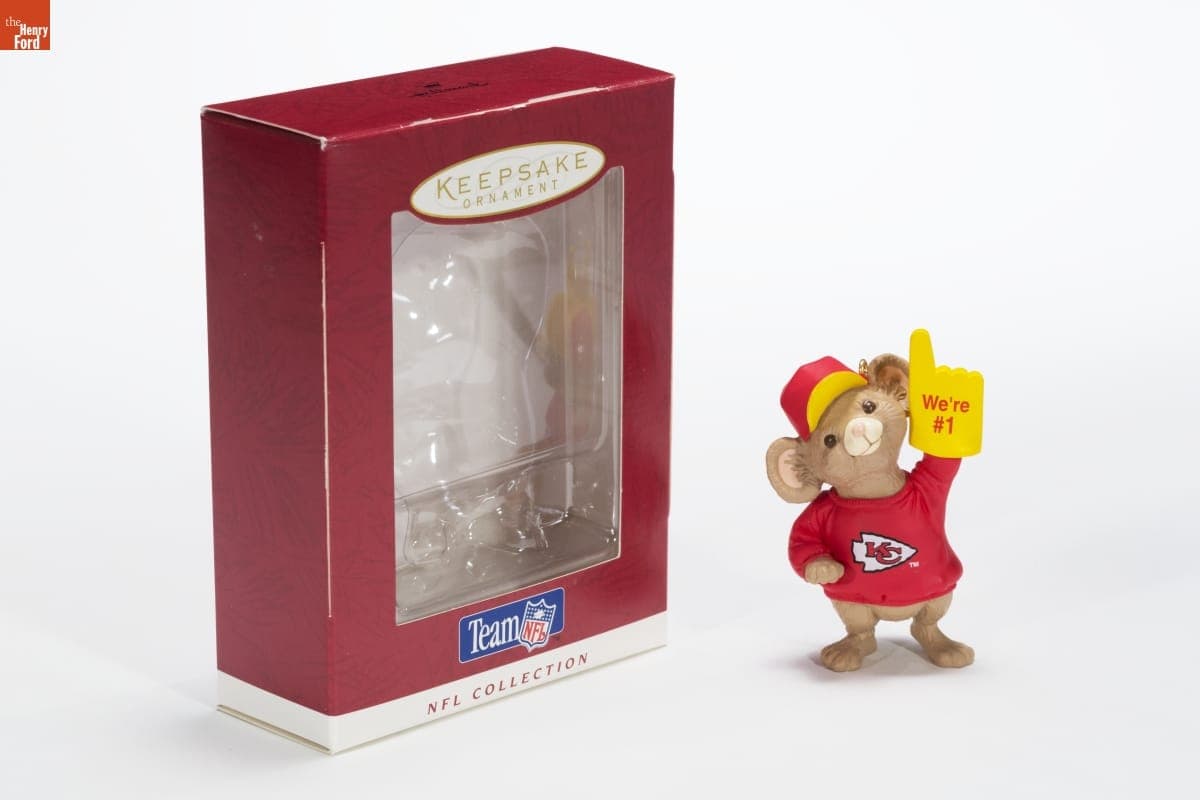 Hallmark "NFL Collection: Kansas City Chiefs" Christmas Ornament, 1996