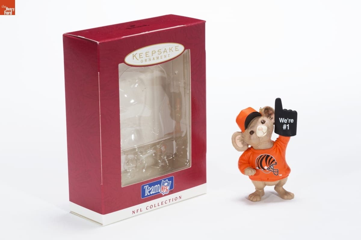 Hallmark "NFL Collection: Cincinnati Bengals" Christmas Ornament, 1996