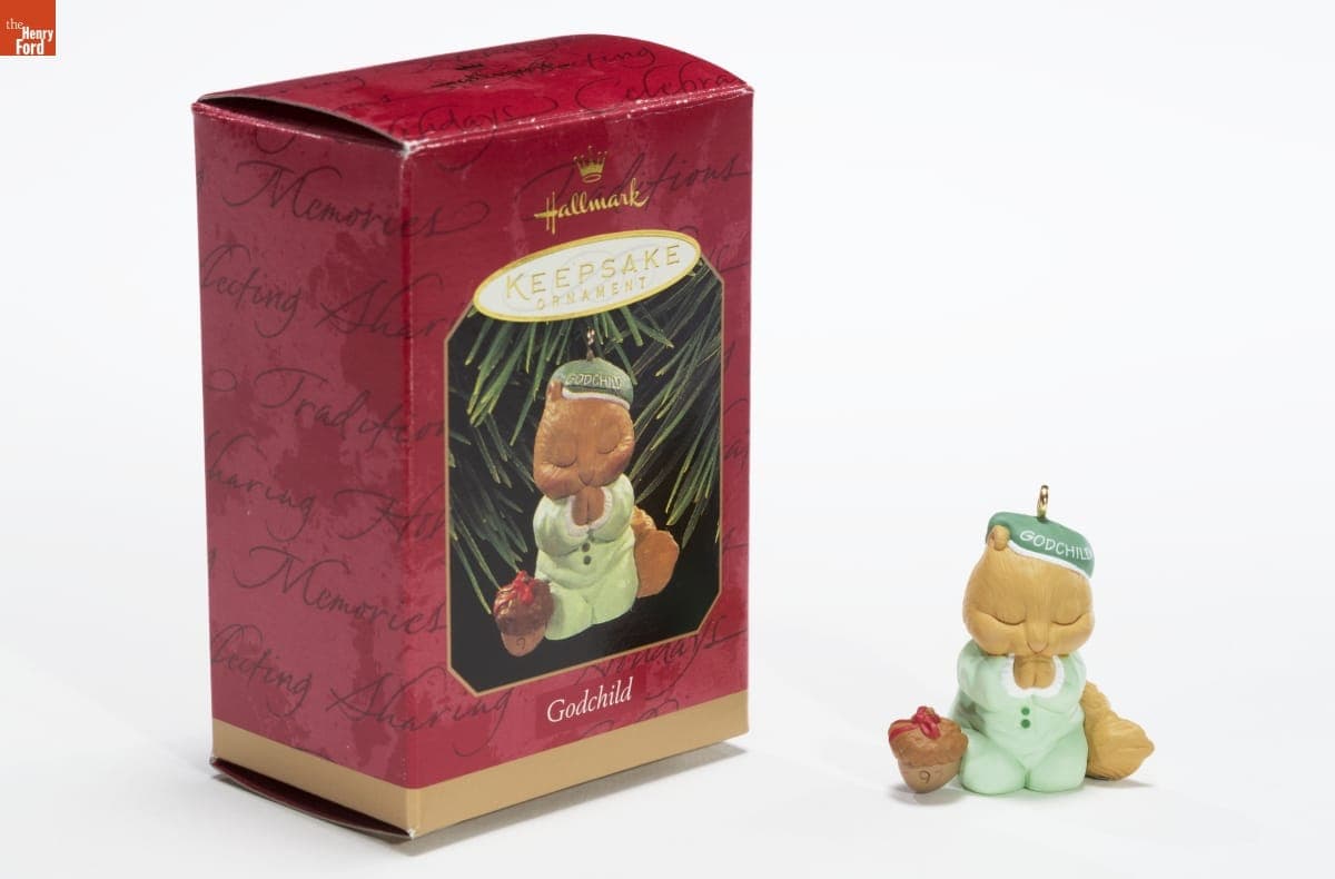 Hallmark "Godchild" Christmas Ornament, 1997