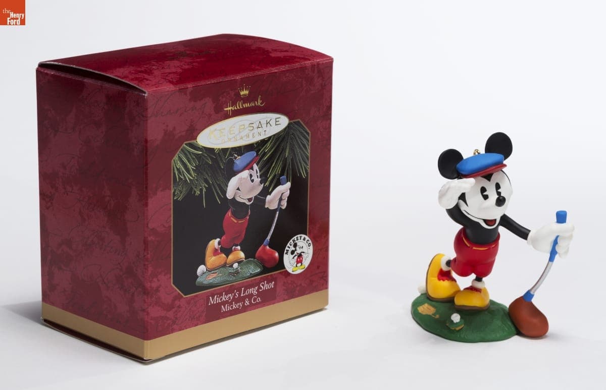 Hallmark "Disney's Mickey & Co.: Mickey's Long Shot" Christmas Ornament, 1997