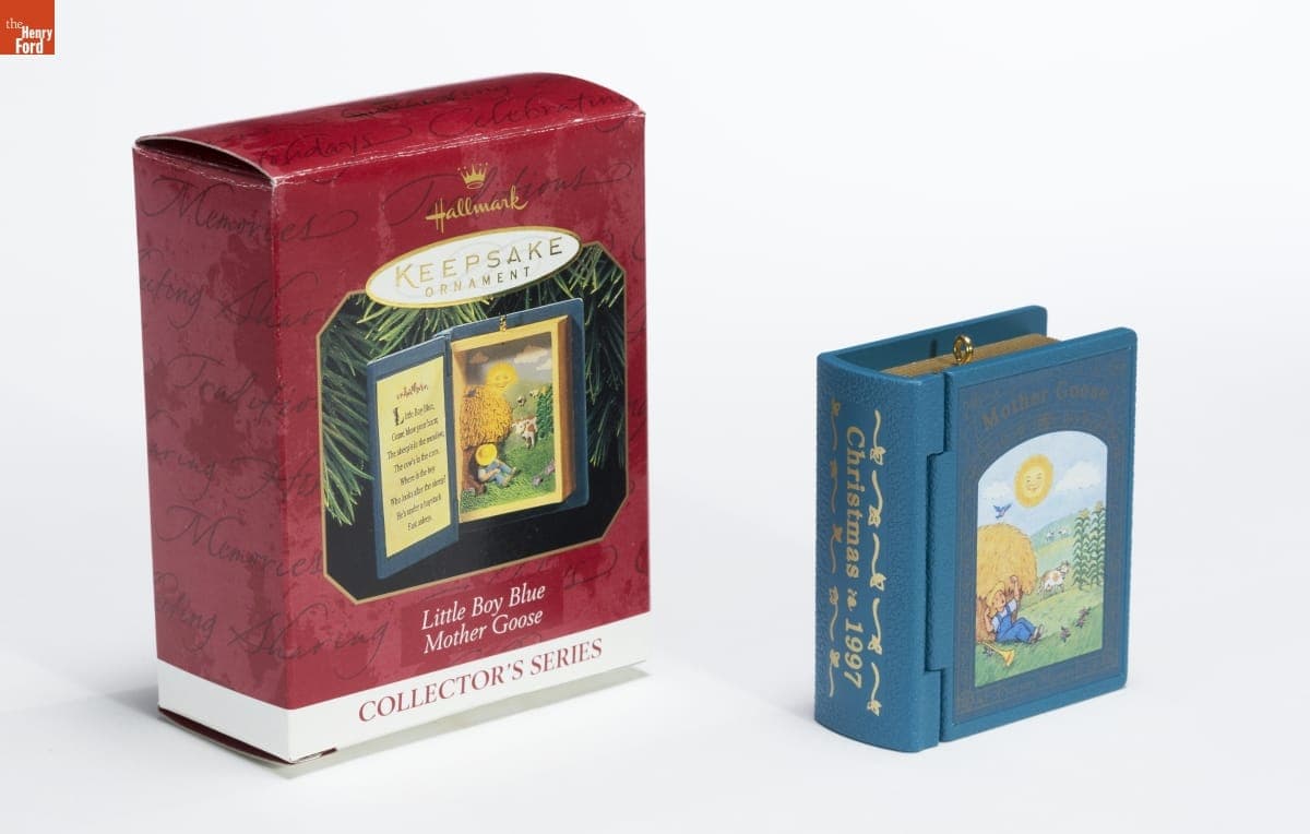 Hallmark "Mother Goose Series: Little Boy Blue" Christmas Ornament, 1997