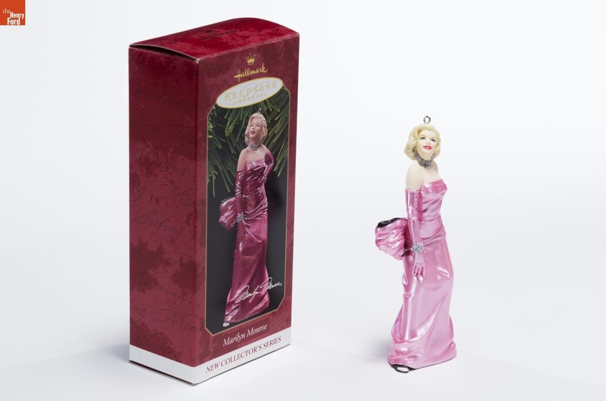 Hallmark "Marilyn Monroe Series" Christmas Ornament, 1997