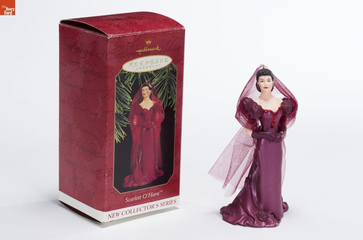 Hallmark "Scarlett O'Hara Series" Christmas Ornament, 1997