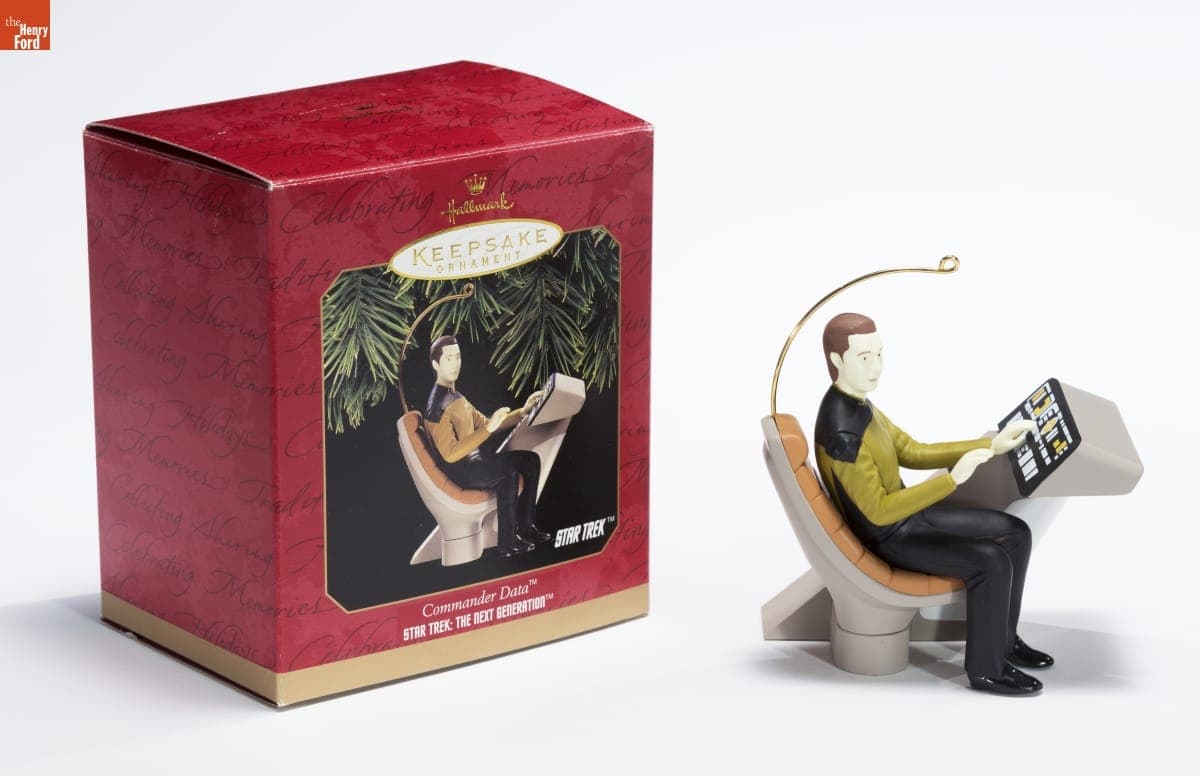 Hallmark "Star Trek the Next Generation: Commander Data" Christmas Ornament, 1997