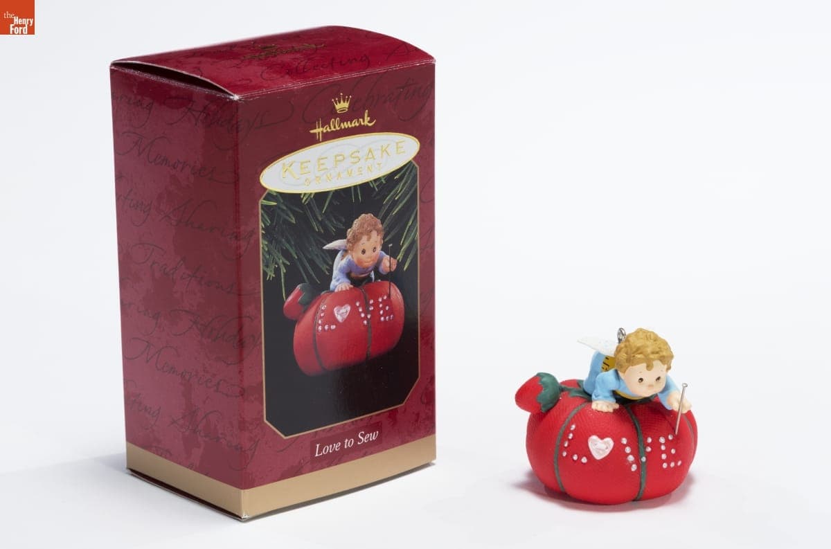 Hallmark "Love to Sew" Christmas Ornament, 1997