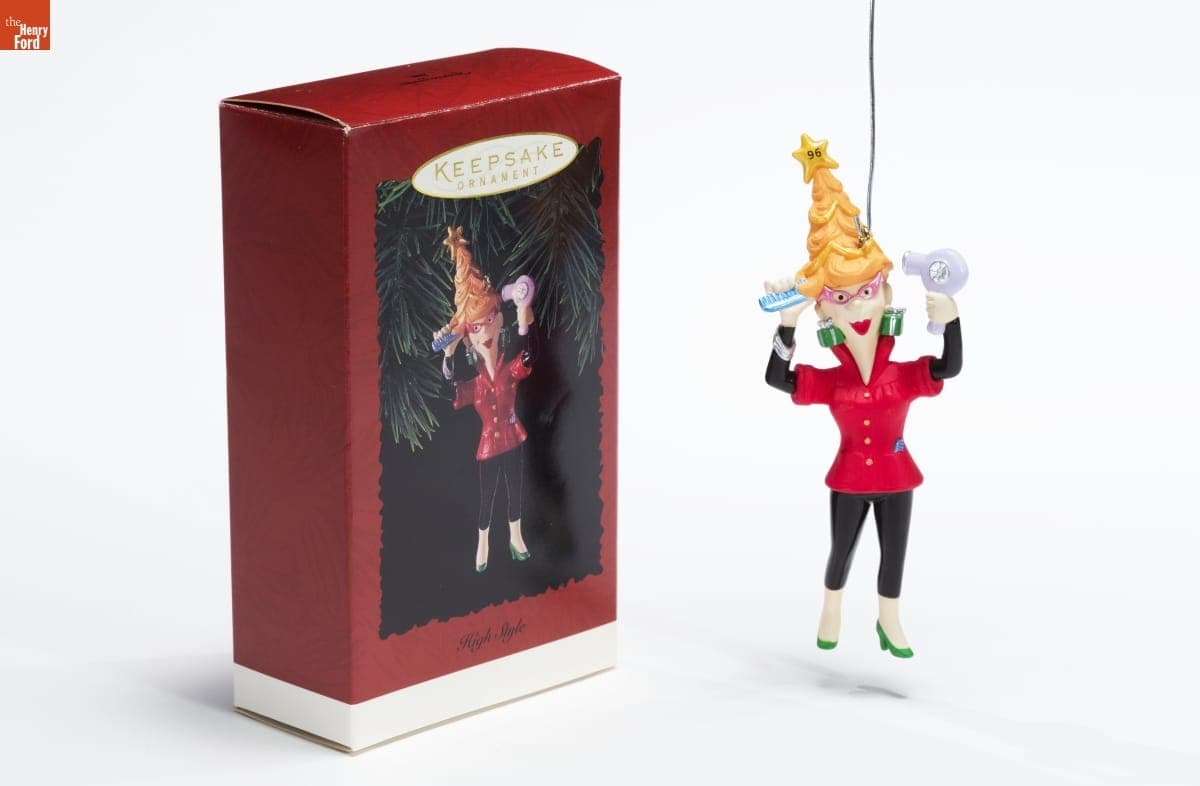Hallmark "High Style" Christmas Ornament, 1996
