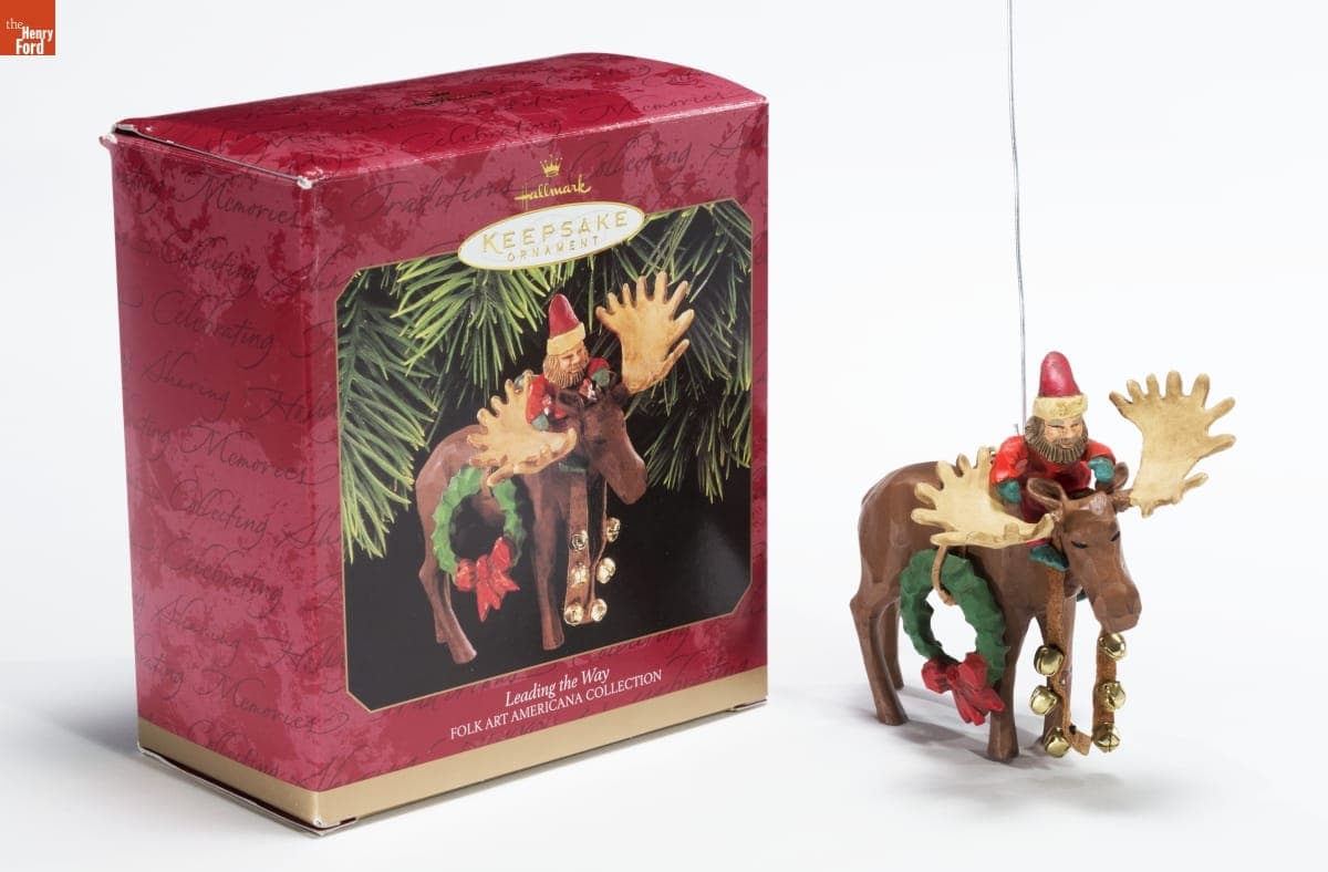 Hallmark "Folk Art Americana Collection: Leading the Way" Christmas Ornament, 1997
