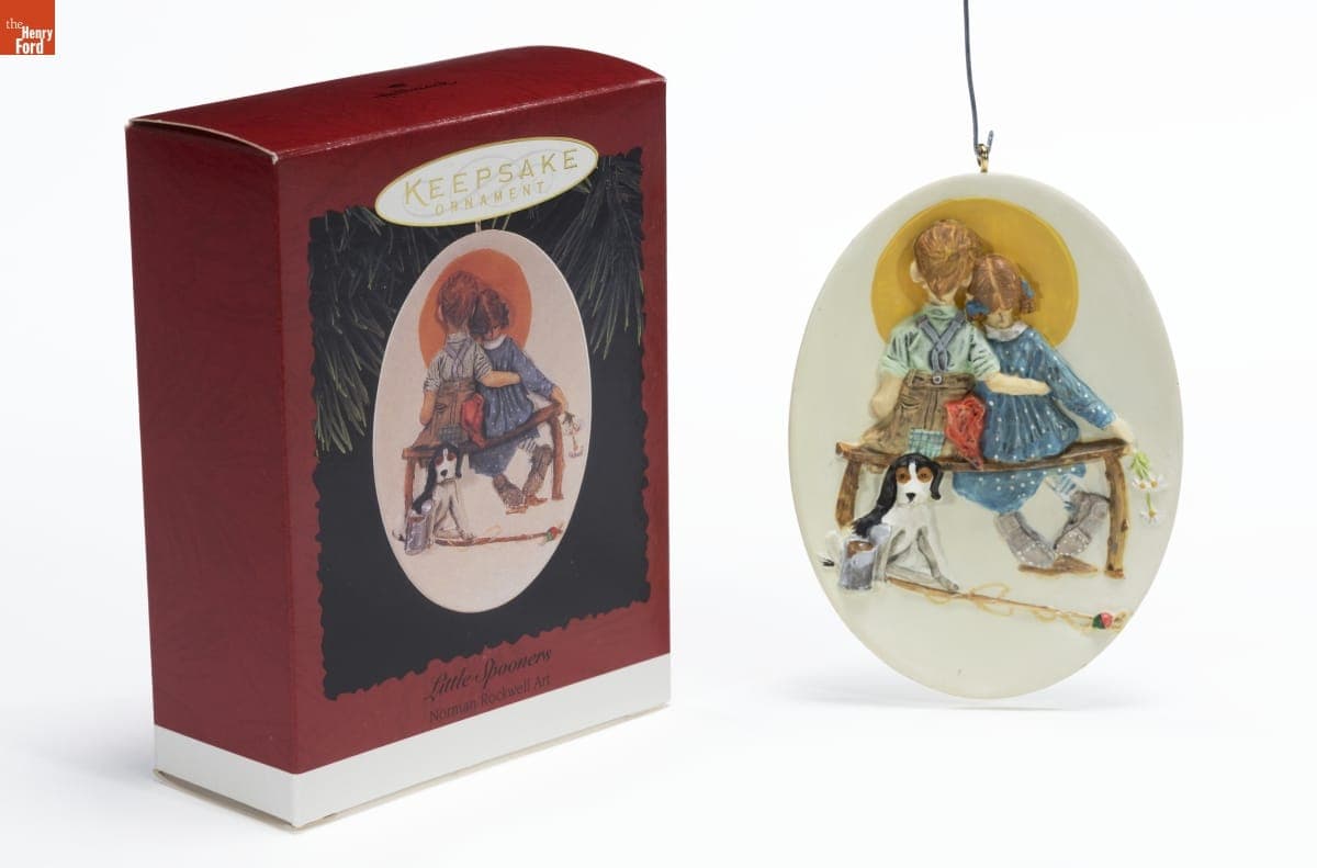 Hallmark "Little Spooners" Christmas Ornament, 1996