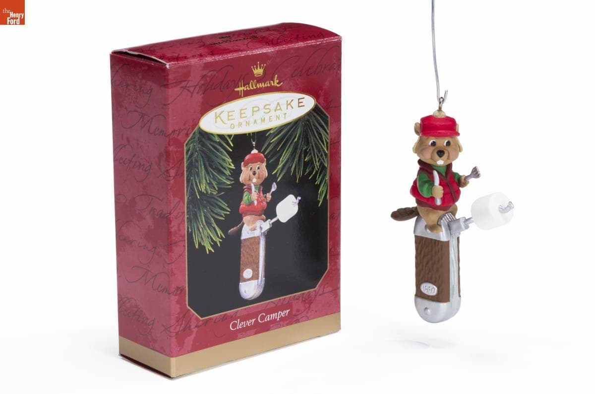 Hallmark "Clever Camper" Christmas Ornament, 1997