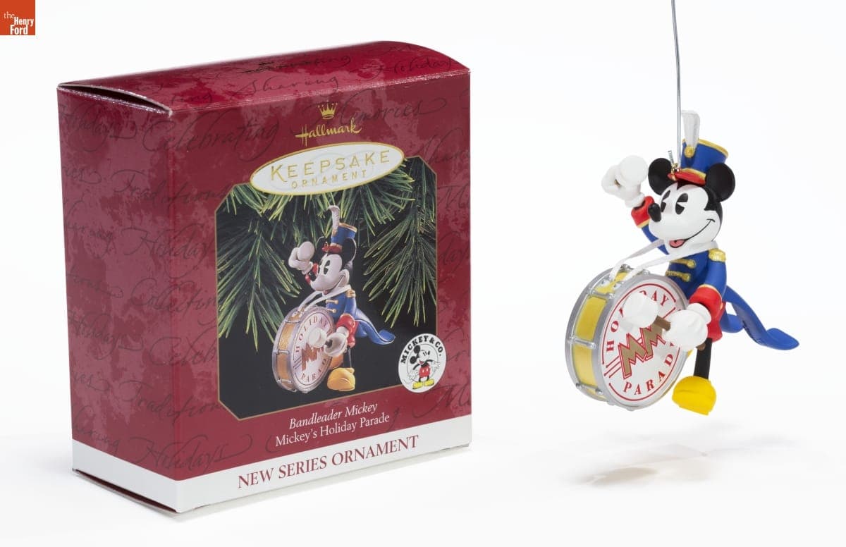 Hallmark "Mickey's Holiday Parade Series: Bandleader Mickey" Christmas Ornament, 1997