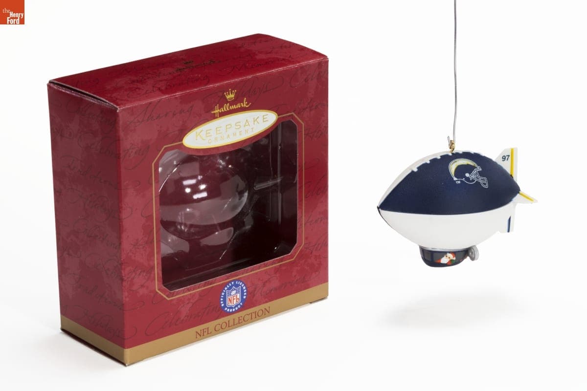 Hallmark "NFL Collection: San Diego Chargers" Christmas Ornament, 1997