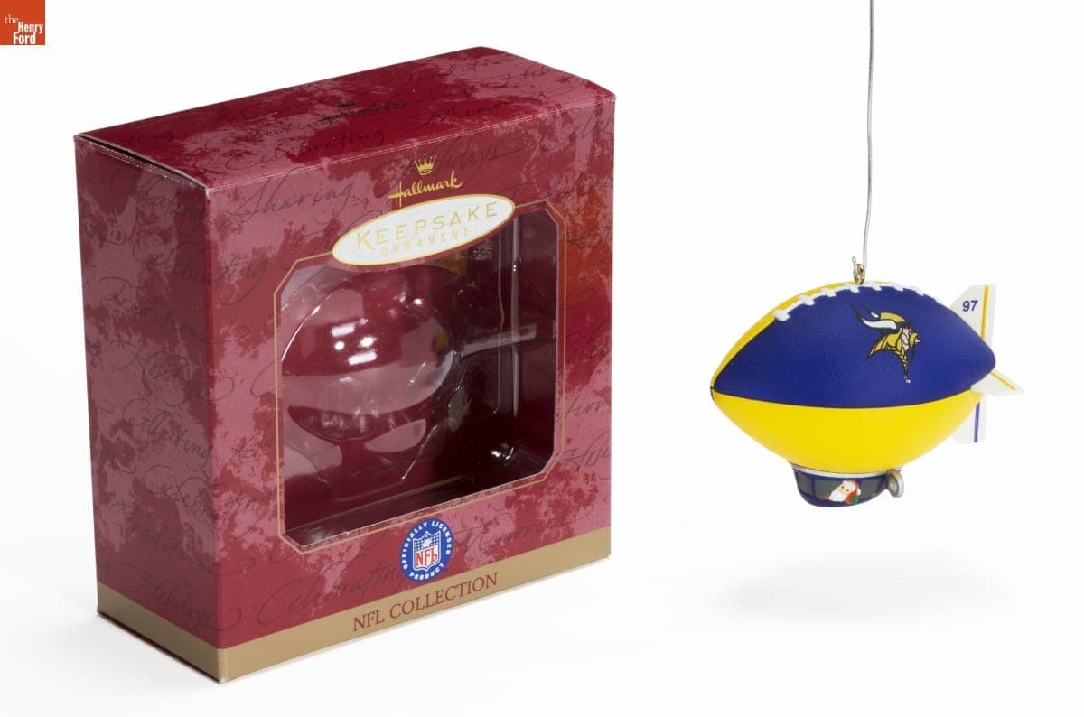 Hallmark "NFL Collection: Minnesota Vikings" Christmas Ornament, 1997