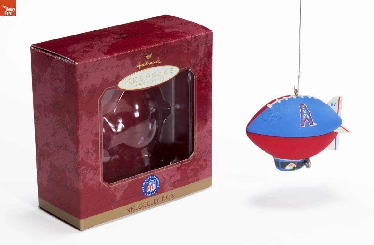 Hallmark "NFL Collection: Houston Oilers" Christmas Ornament, 1997