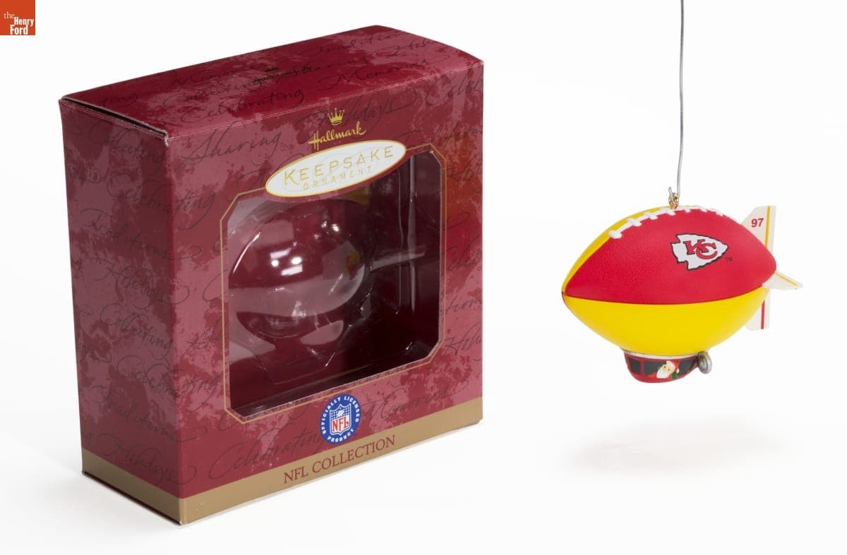 Hallmark "NFL Collection: Kansas City Chiefs" Christmas Ornament, 1997