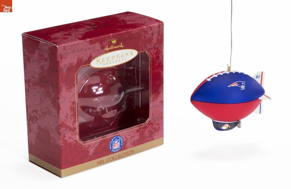 Hallmark "NFL Collection: New England Patriots" Christmas Ornament, 1997