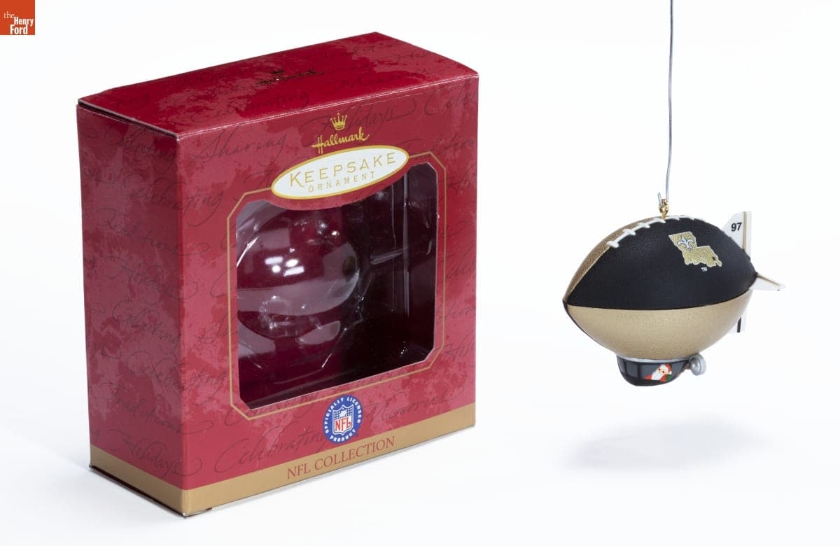 Hallmark "NFL Collection: New Orleans Saints" Christmas Ornament, 1997