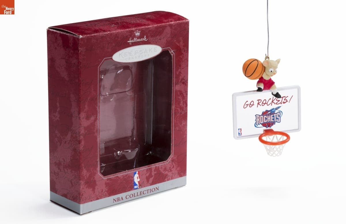 Hallmark "NBA Collection: Houston Rockets" Christmas Ornament, 1998