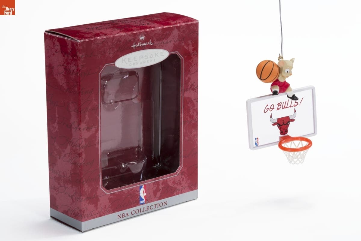 Hallmark "NBA Collection: Chicago Bulls" Christmas Ornament, 1998