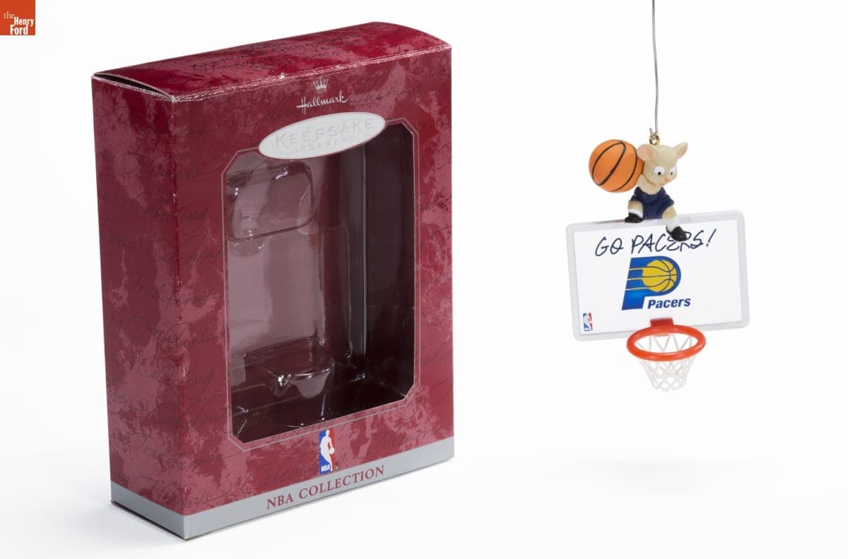Hallmark "NBA Collection: Indiana Pacers" Christmas Ornament, 1998