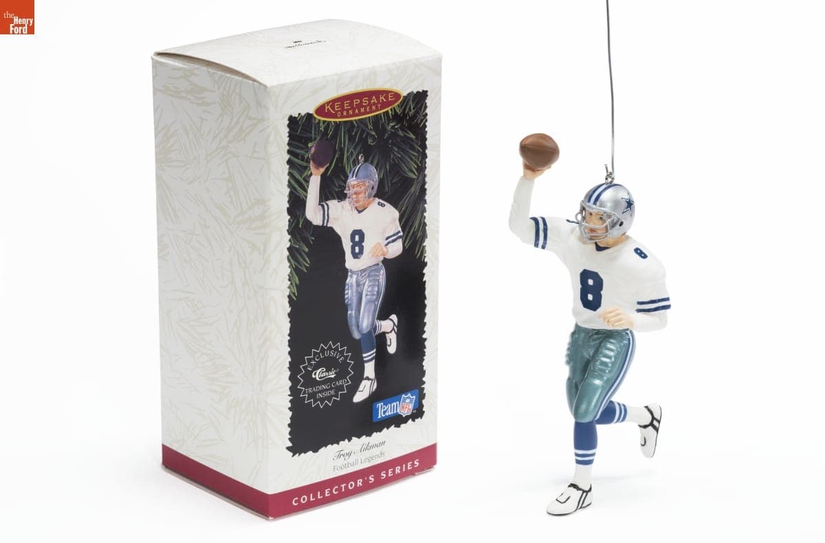 Hallmark "Football Legends Series: Troy Aikman" Christmas Ornament, 1996