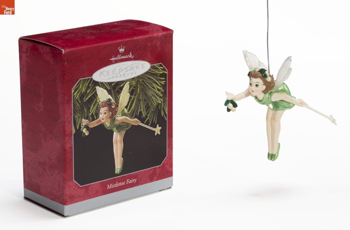 Hallmark "Mistletoe Fairy" Christmas Ornament, 1998