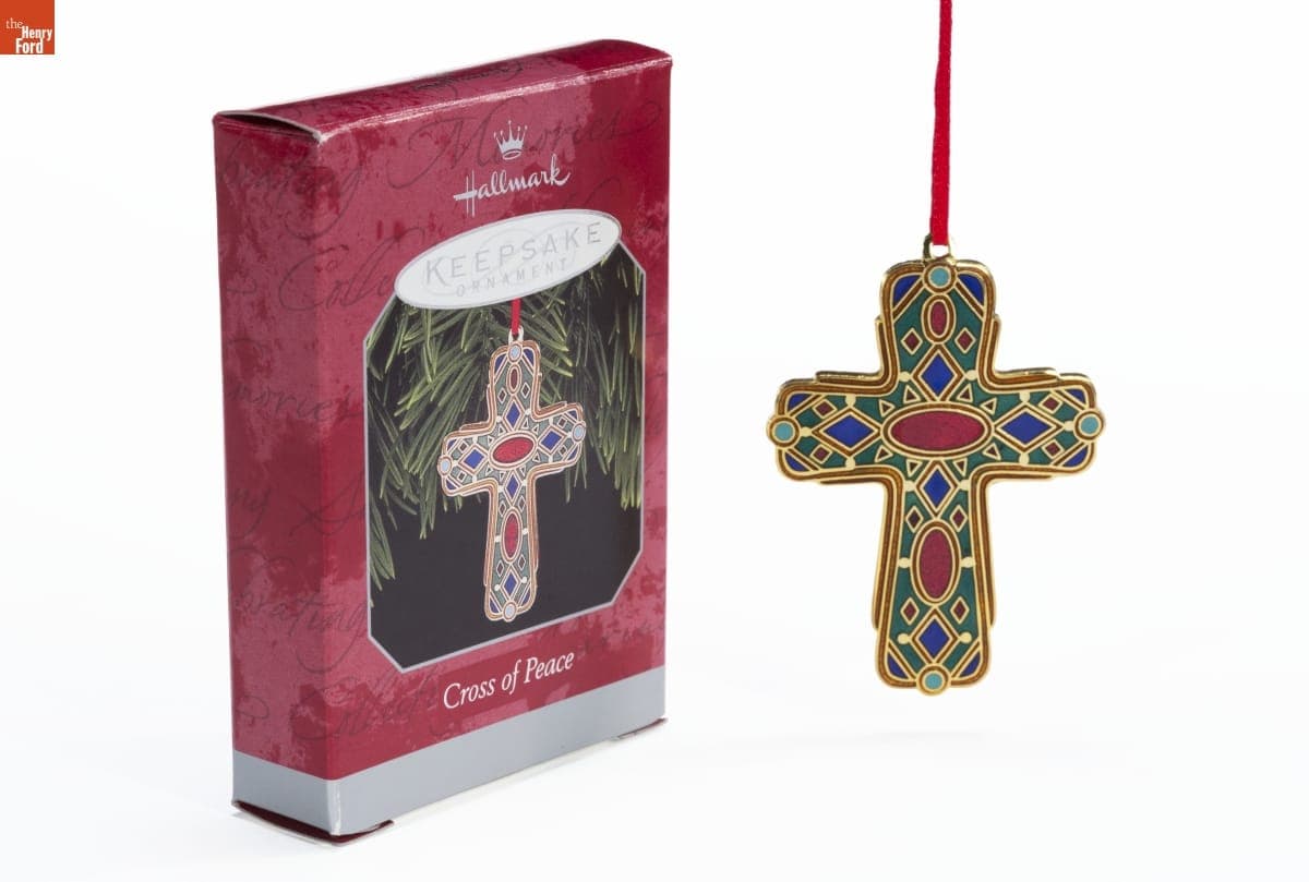 Hallmark "Cross of Peace" Christmas Ornament, 1998